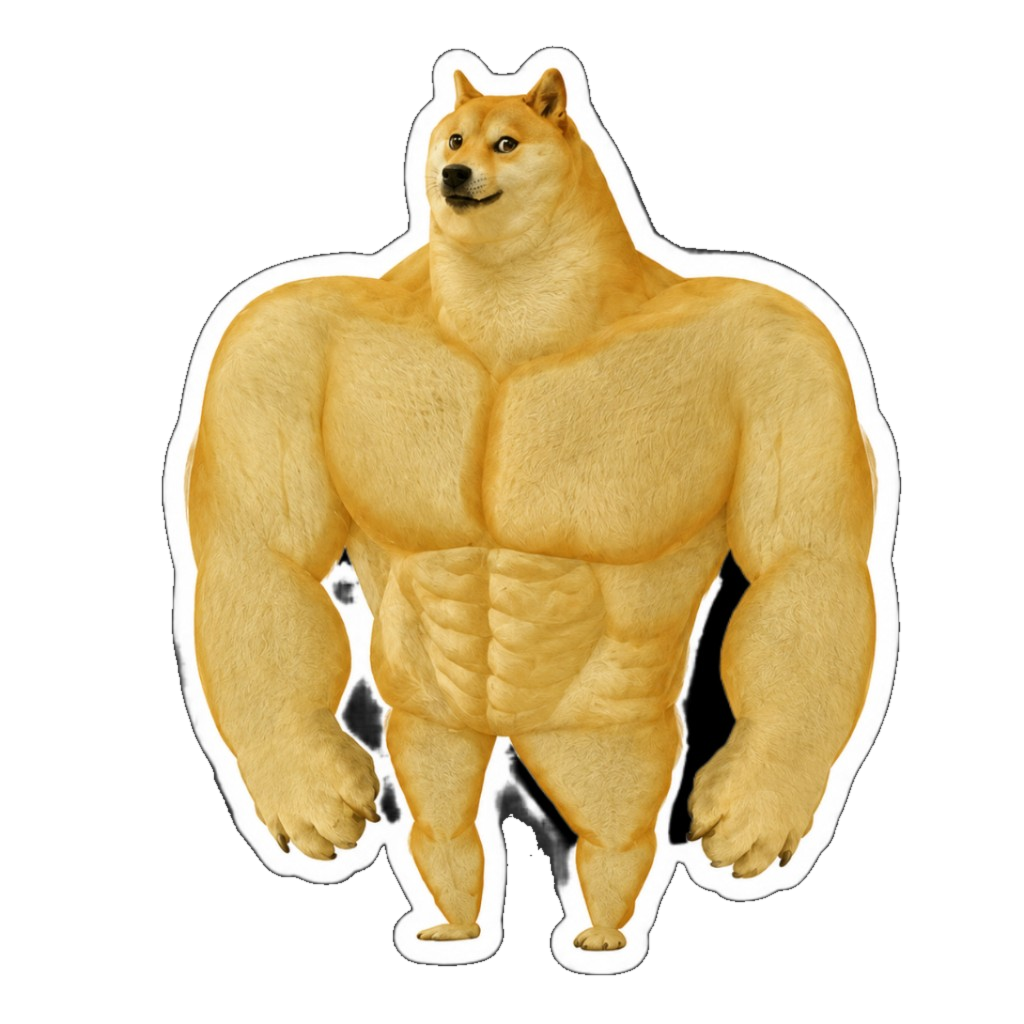 Strong, hydrated doggo